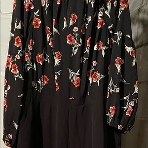 Floral professional pant suit
